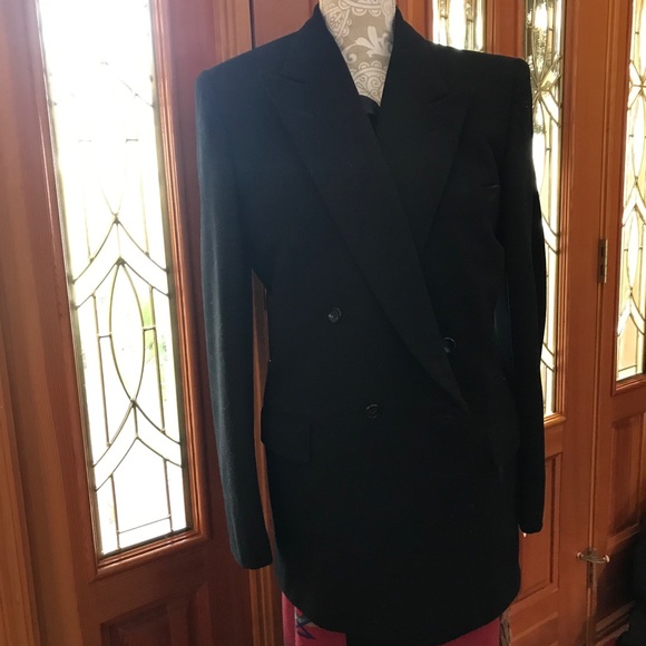 MEN’S WOOL DRESS JACKET LUXURIOUS VINTAGE EXCELLENT LIKE NEW COND SZ: 38R - Picture 12 of 14